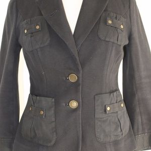 DIANE VON FURSTENBERG BLAZER MILITARY STYLE SIZE 8